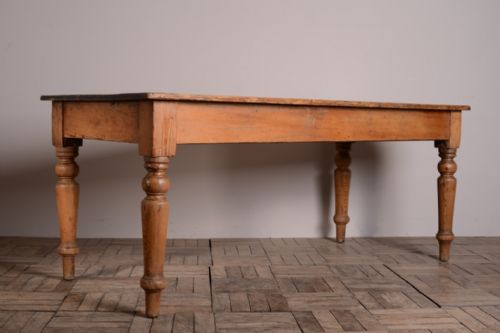 19th Century Antique Pine Dining Table