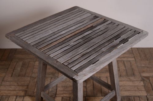 Edwardian Antique Teak Garden Table.