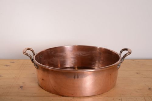 English 19th Century Antique Copper Cooking Vessel