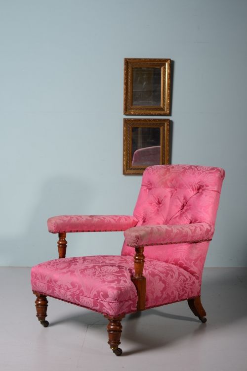 fig 1. Antique Armchair by Gillows of Lancaster