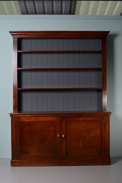 William IV English Antique Mahogany Bookcase