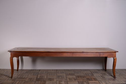 Fantastic Huge French Antique Cherry Wood Dining Table.
