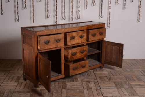 fig 2. 18th Century Antique Georgian Oak Dresser
