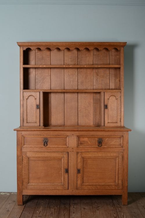 Edwardian House of Gane Antique Oak House Dresser.  Very Heals.
