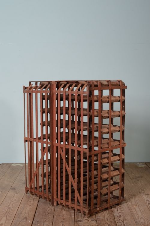 Edwardian Antique Lockable Wine Cage