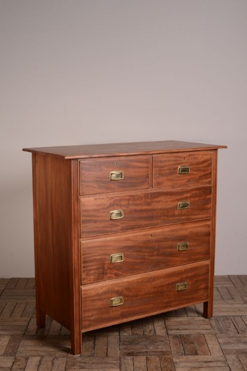 Ambrose Heal Antique Mahogany Chest of Drawers