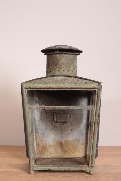 Georgian Antique Tole Ware Wall Lantern
