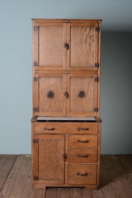 fig 1. Edwardian Antique Kitchenette by Lusty.
