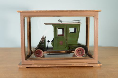 fig 1. Fabulous Edwardian Antique Car in Case.