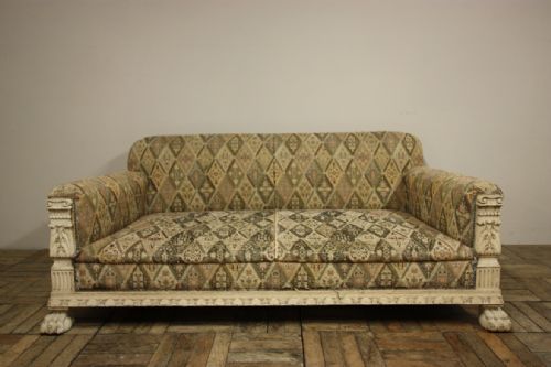 fig 1. Fabulous English Antique Deep Seated Sofa