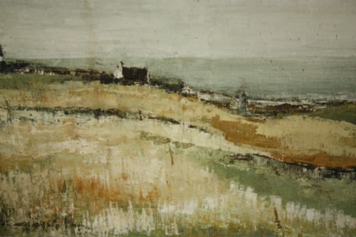 French Early 20th Century  Oil Painting.