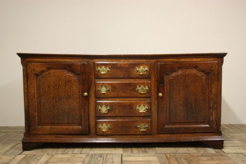 fig 1. 18th Century Yorkshire Antique Oak Dresser Base