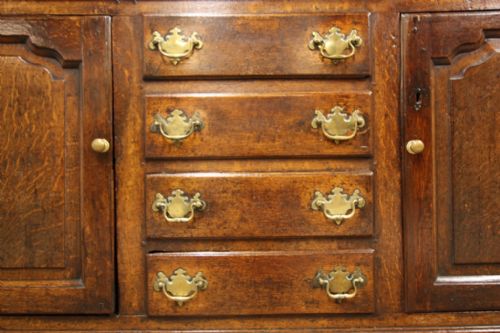 fig 2. 18th Century Yorkshire Antique Oak Dresser Base