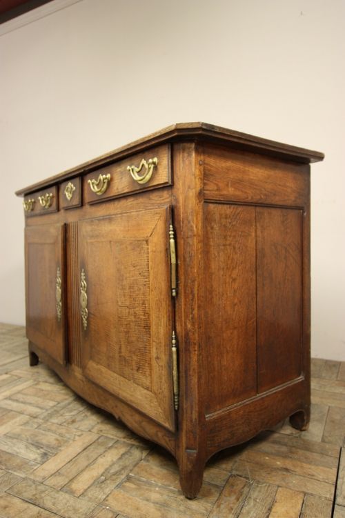 fig 1. 18th Century French Antique Buffet Cupboard.