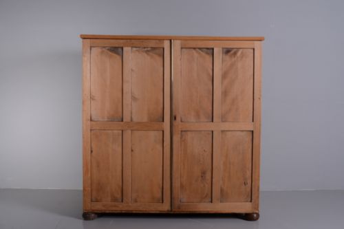 fig 1. Regency Cedar Antique Linen Press Cupboard.