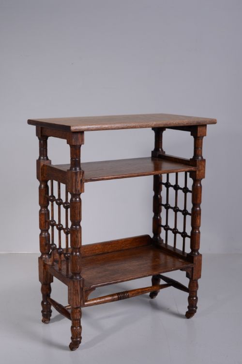 Antique Oak Liberty's Bookcase / Bedside Table.