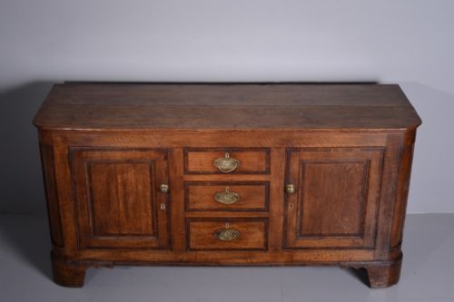 fig 1. Cumbrian Antique Oak Dresser Base