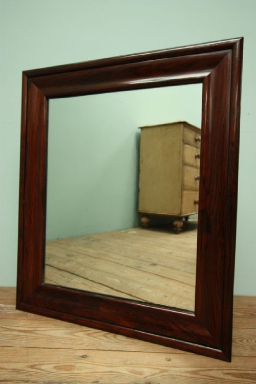 Georgian Antique Rosewood Wall Mirror.