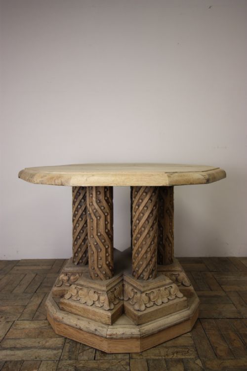 Fabulous 19th Century Antique Oak Centre Table.