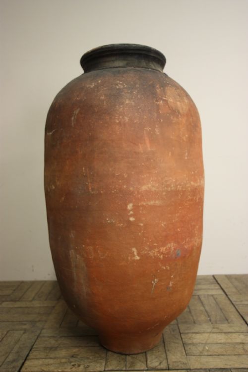 Large Antique Terracotta Urn