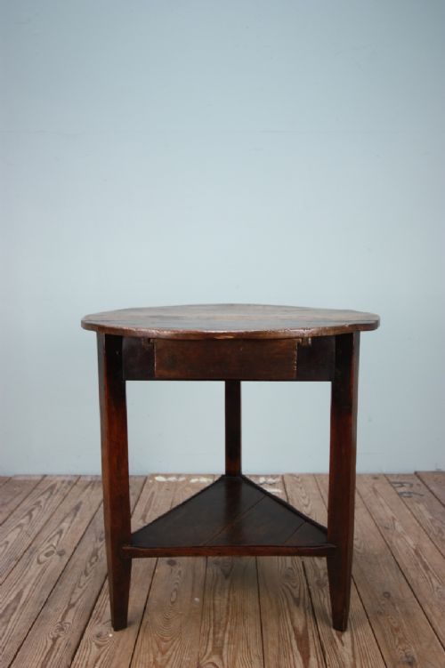 Lovely Antique Cricket Table with Drawer.
