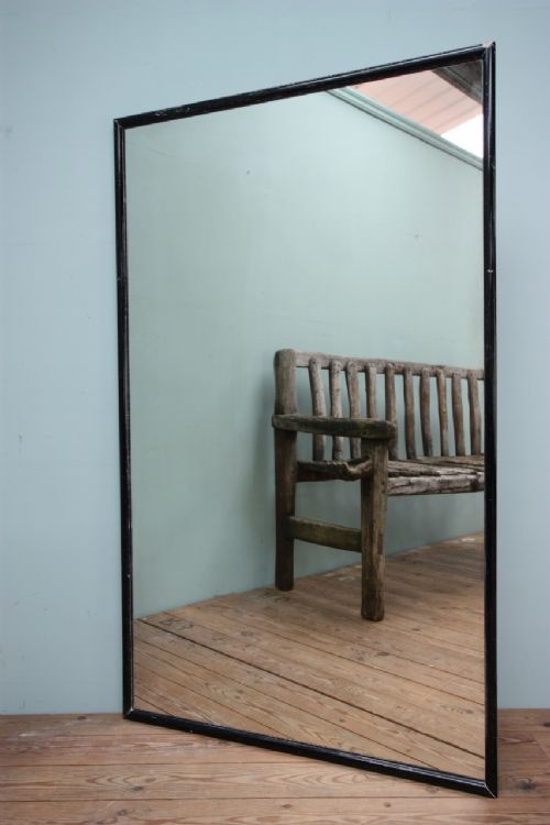 English Edwardian Antique Shop Fitting Mirror.