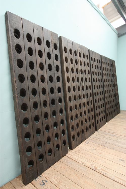 1920'S French Antique Wine Racks.