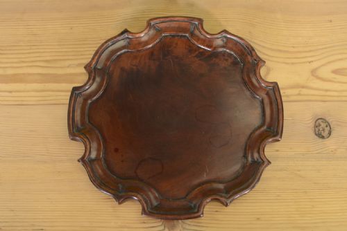 Georgian Antique Pie Crust Mahogany Table Top