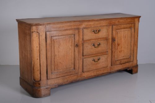 Georgian Antique Oak Dresser Base.