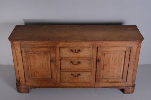 fig 2. Georgian Antique Oak Dresser Base.