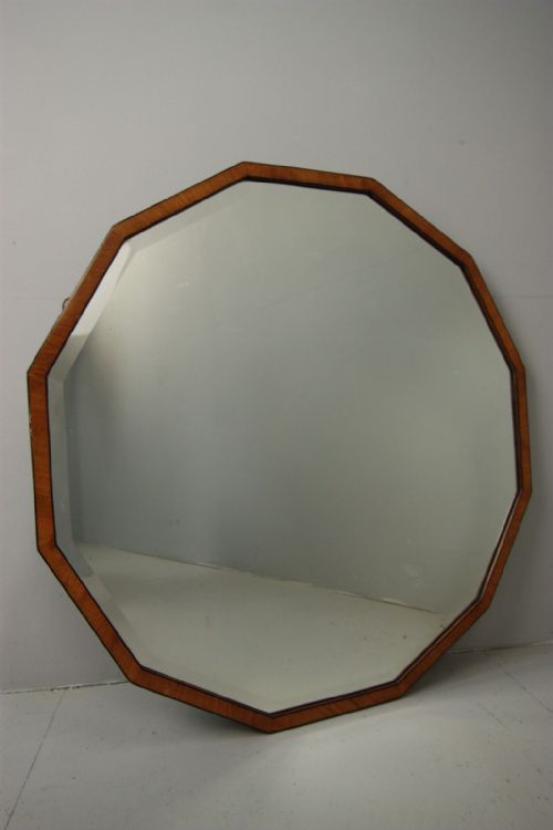 Heals Antique Walnut Mirror