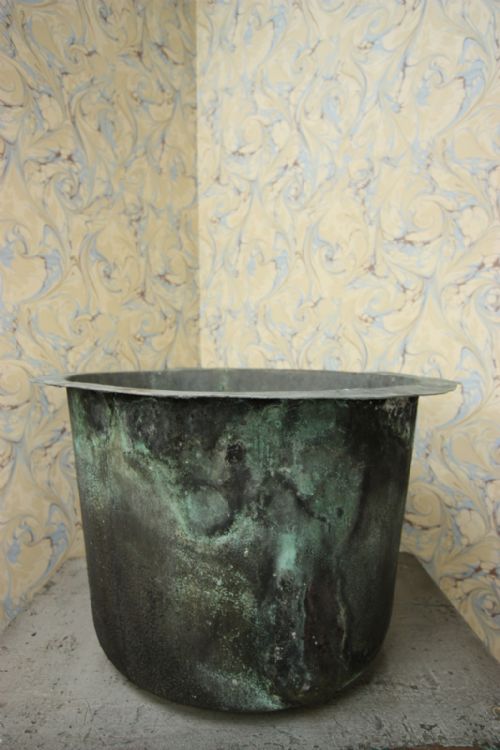 19th Century  English Antique Verdigris Copper.