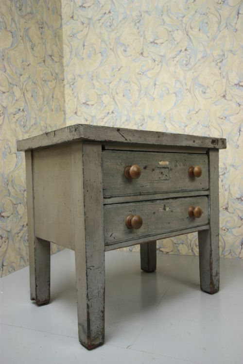 19th Century Antique Railway Side Table