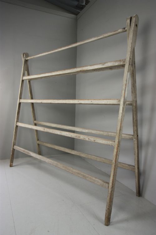 fig 1. Huge Country House Antique Drying Racks.