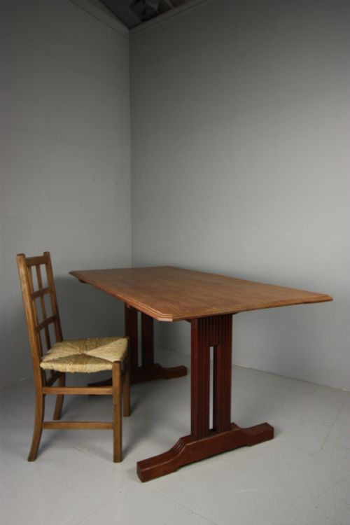 Fabulous 1930'S Betty Joel Walnut Dining Table.