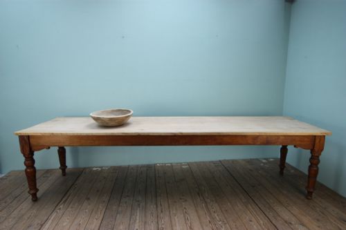 Large 19th Century Antique Dining Table