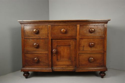 19th Century Welsh Antique Oak Dresser.