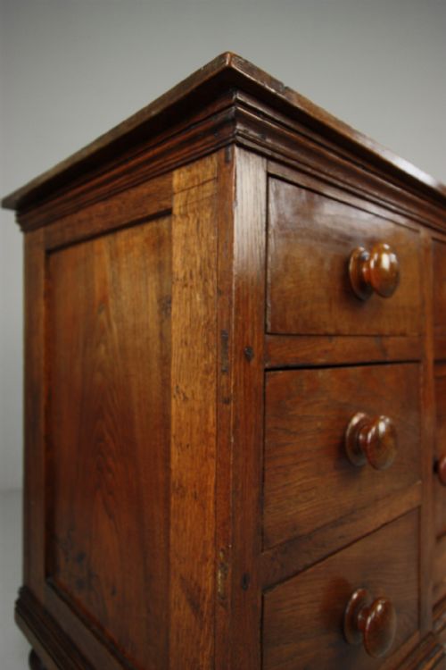fig 1. 19th Century Welsh Antique Oak Dresser.