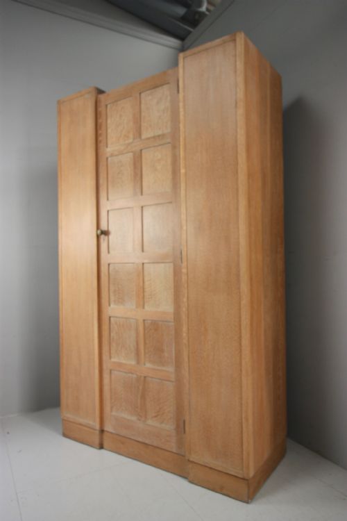 1930'S Waring & Gillows Oak Wardrobe.