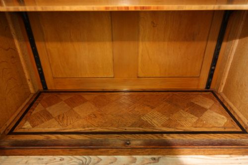 fig 1. Edwardian Antique Tobaconnists Display Cabinet.