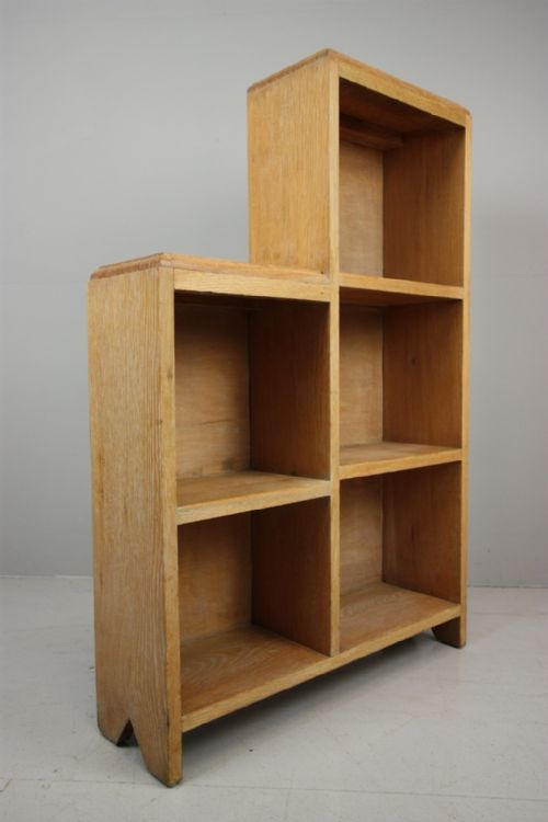 1920'S Stepped Bookcase in Oak