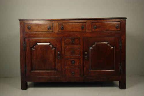 18th Century Antique Oak Dresser Base from North Wales.
