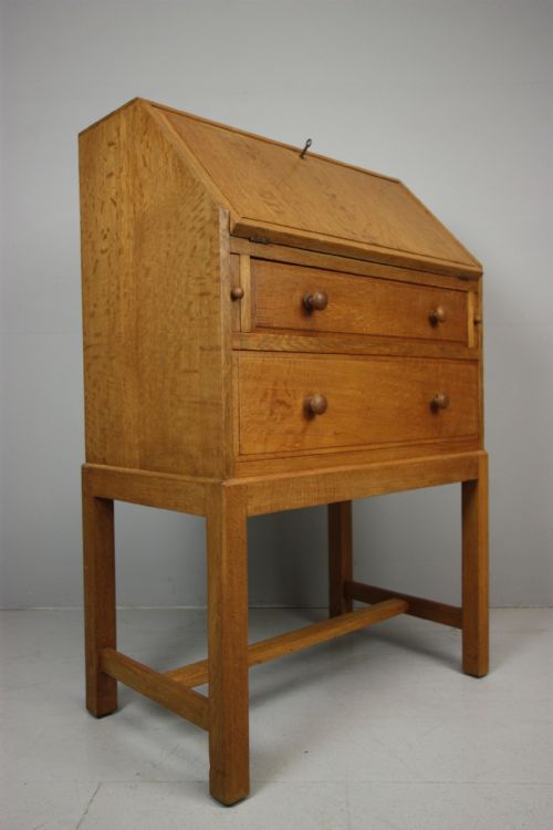 1930'S Heals Oak Writing Bureau.