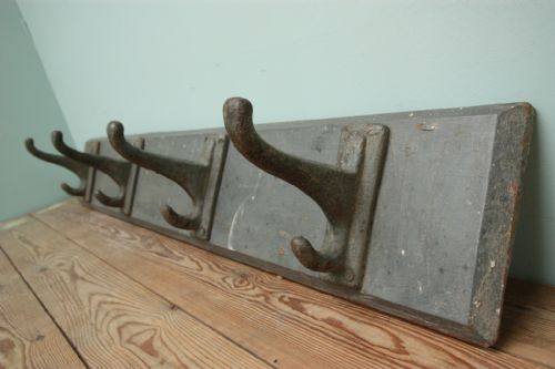 Set of Oversized 19th Century Antique Hooks.