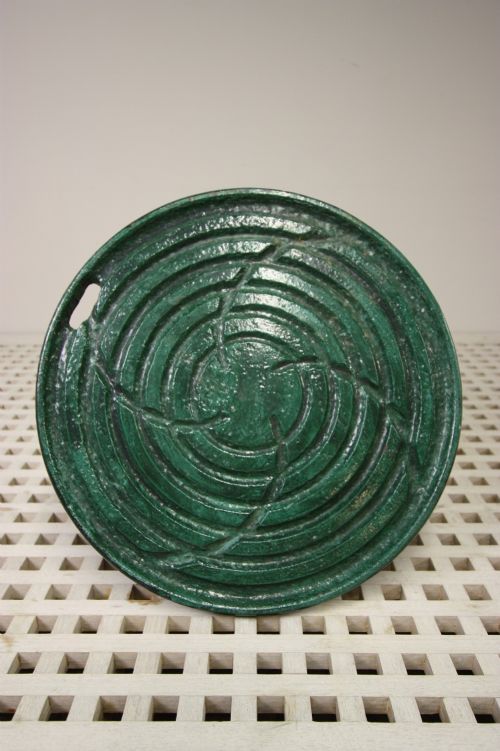 fig 1. 19th Century Welsh Antique Cast Iron Cheese Stand.