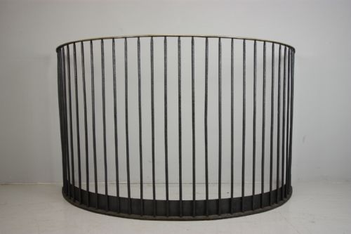 Rare Regency Antique Bow Fronted Fire Guard.