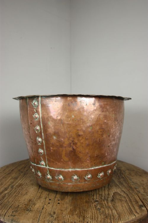 English 19th Century Antique Copper Vessel.