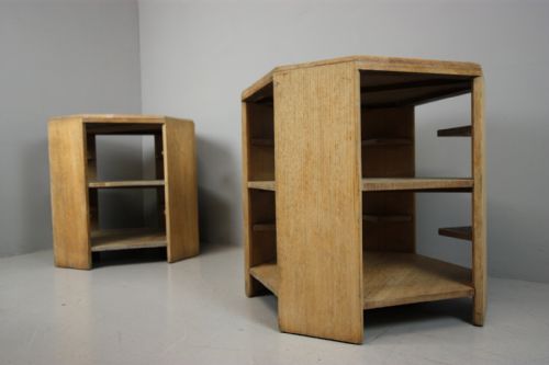 Pair of 1920'S Oak Side Tables by Waring & Gillow.