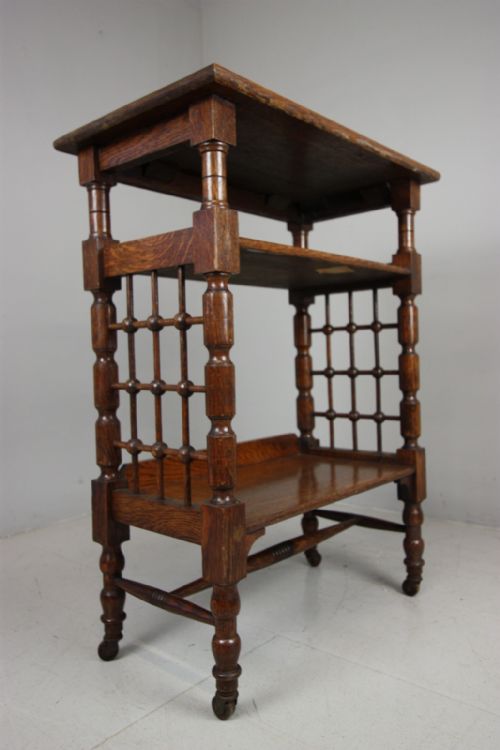 Libertys Antique Oak Side Table by William Birch.