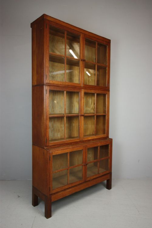 1930'S Heals Oak Stacking Bookcase.